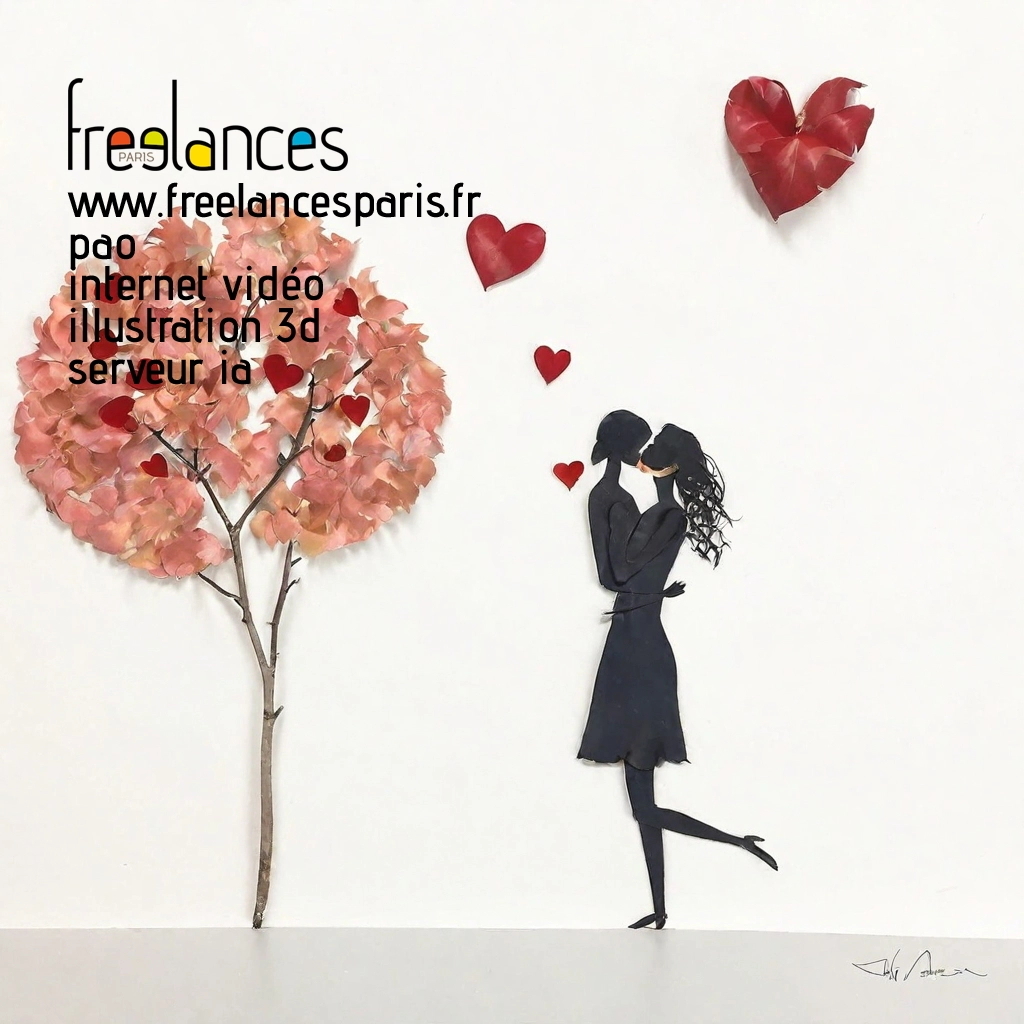 Pao mise en page internet vidéo illustration 3d serveur IA générative AI freelance paris studio de création magazines yrnmf2z0